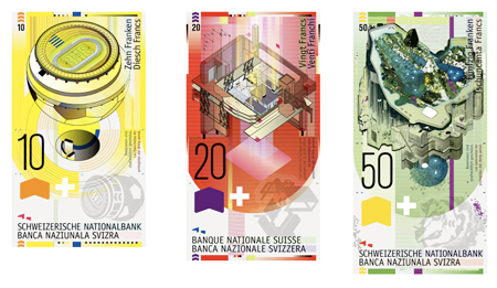 Swiss bank notes contest winners