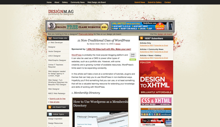 The best design articles of 2009