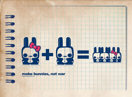 Make bunnies not war