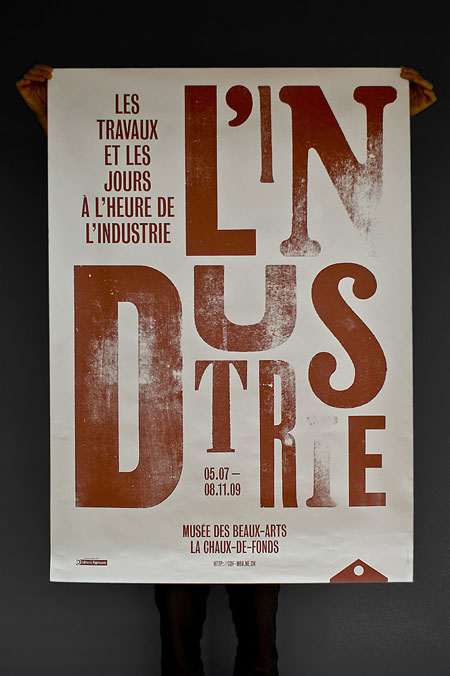 L’Industrie poster