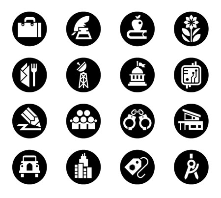 Monocolumn icons