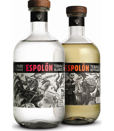 Espolon Tequila label