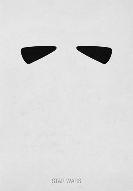 Minimalist film posters