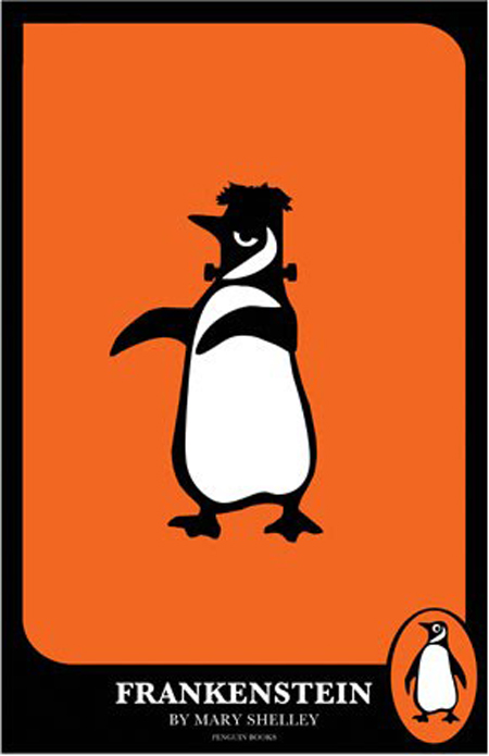 Penguin book cover concept