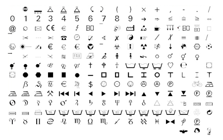 10 free and useful Dingbats fonts