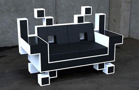 Space invader couch