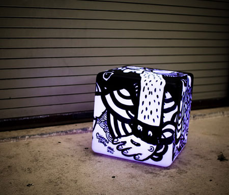 Vinyl Cube by Chairman Ting