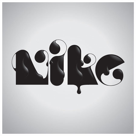 Nike typography