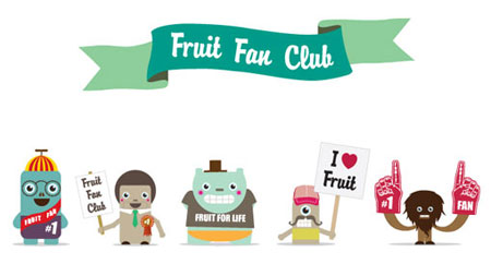 Fruit Fan Club by Luke Elliott