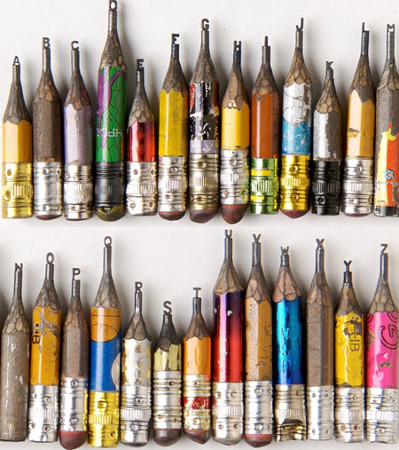 Impressive pencil sculptures by Dalton Ghetti