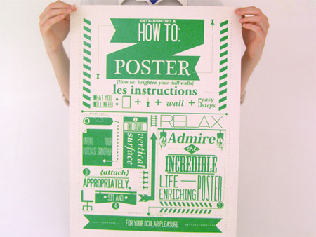 The How-to poster