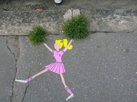 Street art by Sandrine Boulet