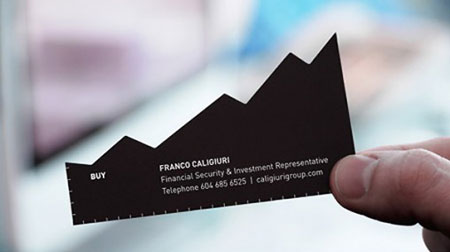 Financial services business card