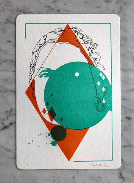 Letterpress Portrait Series by Nando Costa