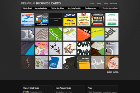 7 business card galleries to promote your work