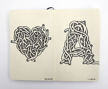 Moleskine Notebook Artworks