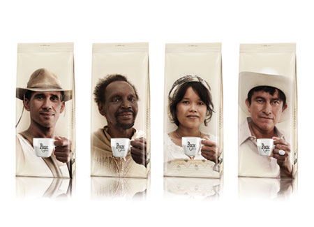 Peeze coffee packaging