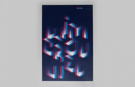 Limited edition set of posters inspired by Wim Crouwel