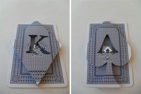 3D playing cards