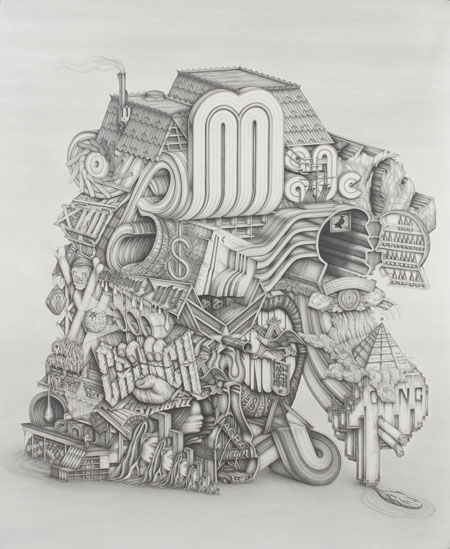 Pencil illustrations by Frank Magnotta