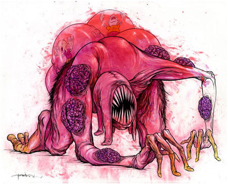 The artwork of Alex Pardee