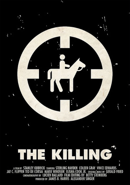 Stanley Kubrick pictogram movie posters