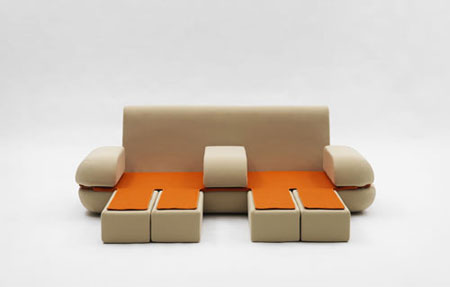Dynamic Life Sofa by Matali Crasset
