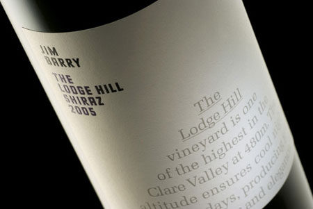 Lodge Hill wine label