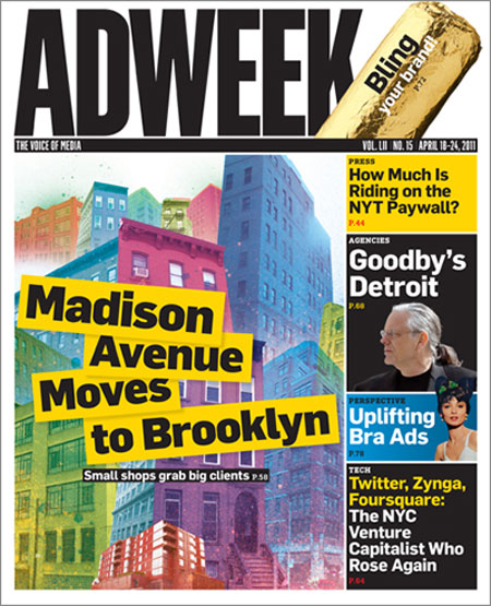 Adweek redesign by Pentagram