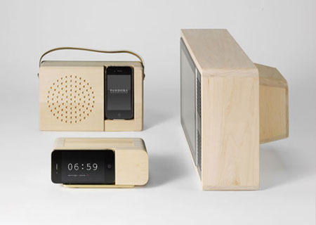 Alarm Dock and Analog Radio by Jonas Damon