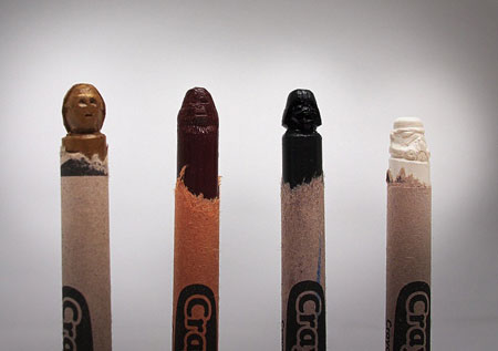 Crayola force sculptures