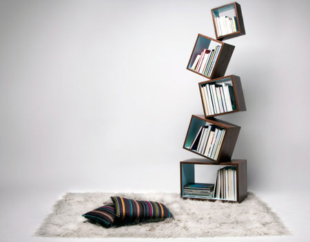 Equilibrium bookcase
