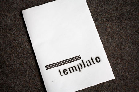Template magazine