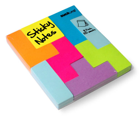 Tetris Style Sticky Notes