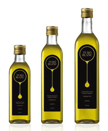 Olive oil label concept