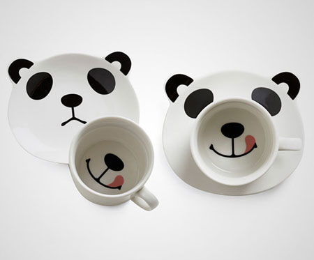 Panda Smile On Your Face Mug Set