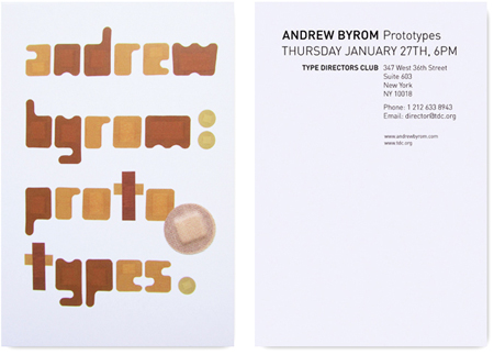 Featured designer: Andrew Byrom