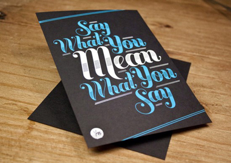 Design cards by Ross Moody