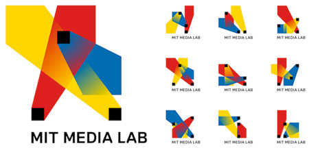 Experimental logo for the MIT’s Media Lab