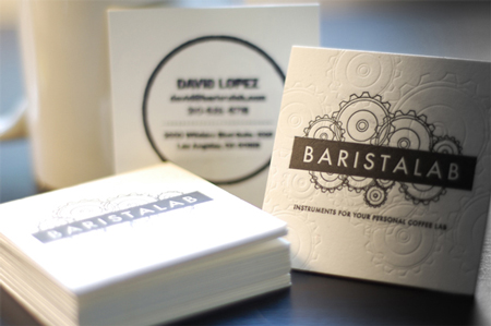 BaristaLab Business Cards