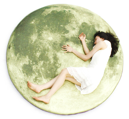 Full moon odyssey floor pillow by i3lab