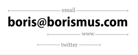 twitter business card