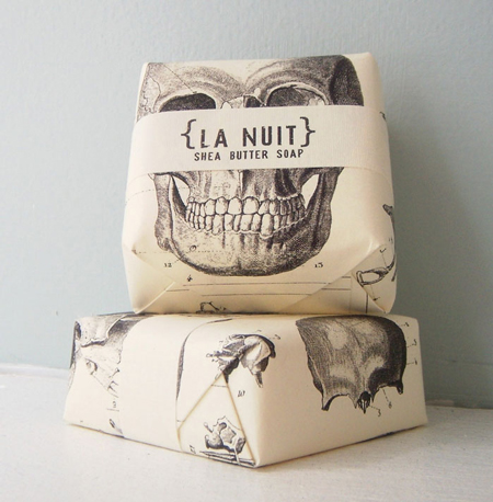 Le Nuit Shea Butter Soap packaging