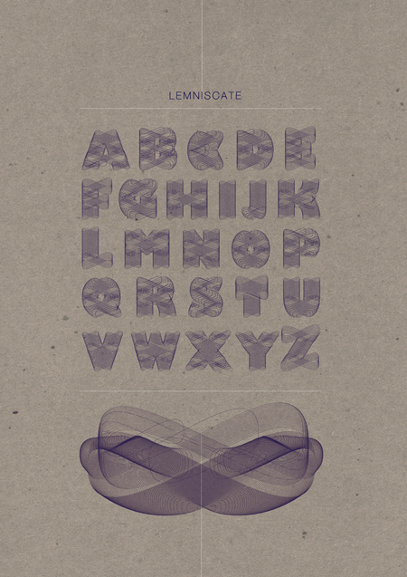 Lemniscate typeface