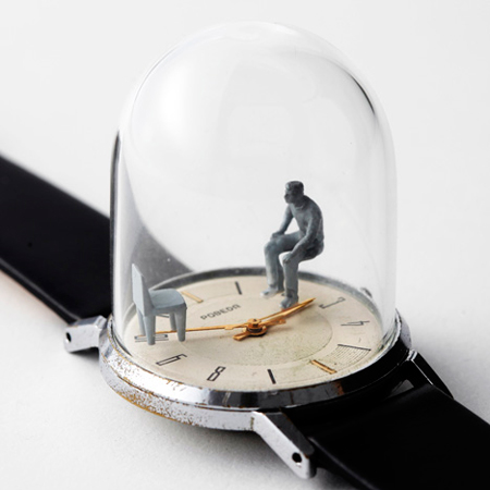 Watch Sculptures: Moments in Time by Dominic Wilcox