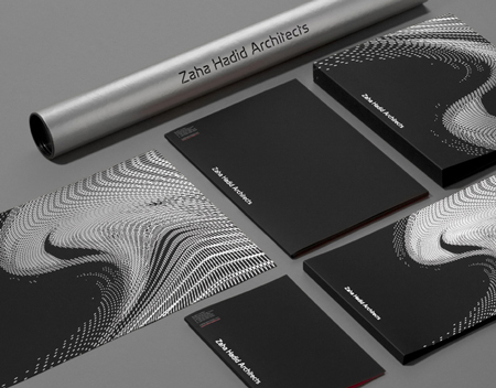 Zaha Hadid architects brand identity