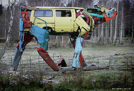 The giant cows of Miina Äkkijyrkkä