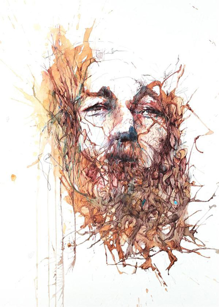 Portraits in Ink and Tea