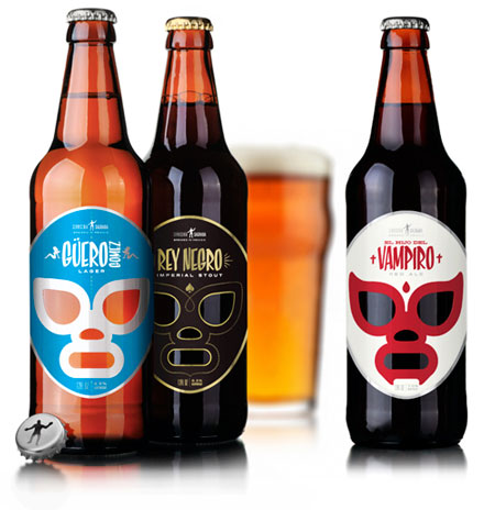 Cervecería Sagrada, the mexican wrestler’s beer