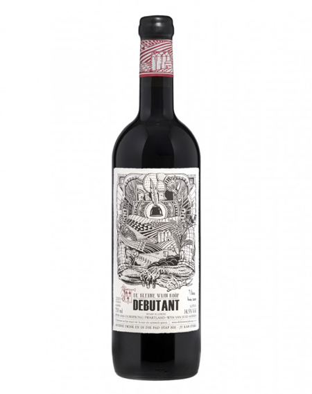 Debutant wine label